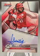 Arnaldo Lantigua 2025 Bowman's Best On Card AUTO Reds Prospect