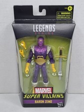 Marvel Legends Series Super Villains BARON ZEMO 6 Action Figure Exclusive New