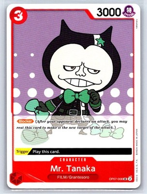 Mr. Tanaka UC 500 Years in the Future Pre-Release Cards OP07-008 LP
