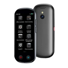 AI Voice Translator Device Offline Realtime Translation Smart Recorder ChatGPT