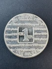 RARE USVI INGOT CO. 1 OZ SILVER ROUND 999 PLATA/ ARGENT/ GUMUS/ SILVER/ RENTSOLV