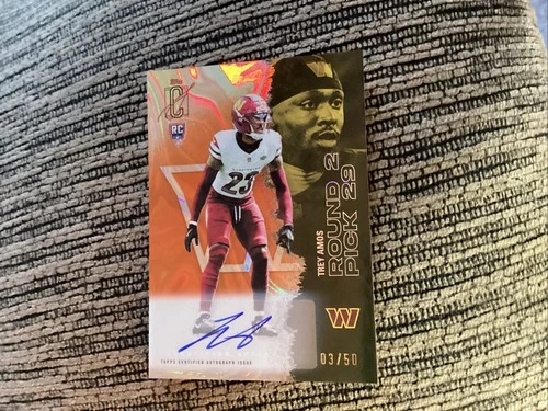2025 Topps Signature Trey Amos Rookie Class Autographs (RAW)