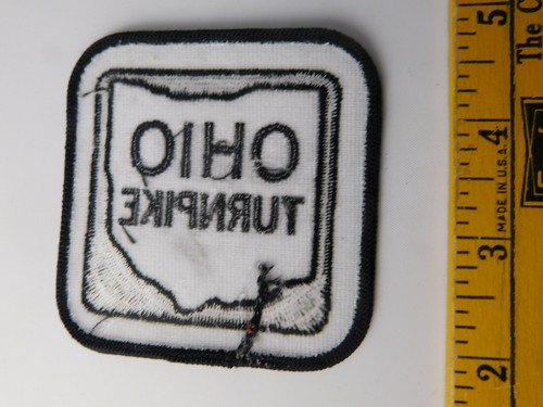 OHIO TURNPIKE COMMISSION PATCH HAT VEST BADGE SOUVENIR HIGHWAY CREST - Picture 4 of 4
