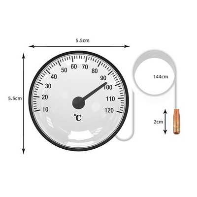 0 ~ 120   5,5*5,5*2,5 Cm Große Zifferblattanzeige Hohe Präzision Tragbar