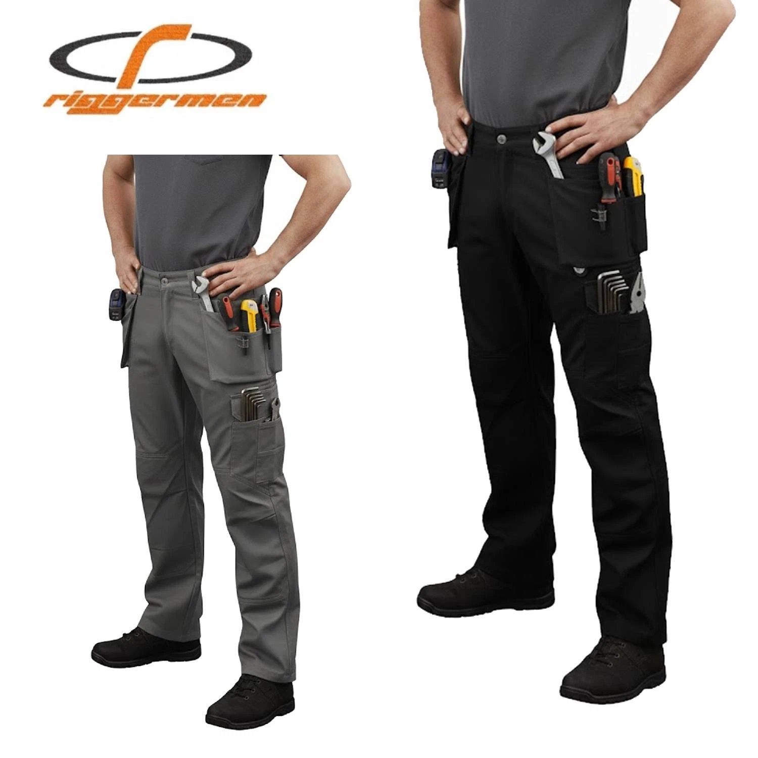 Mens Tactical Pants Elasticated Waist Lightweight Work Cargo Pants Relaxed Fit
Opens in a new window