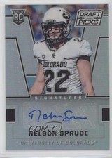 2016 Panini Prizm Collegiate Draft Picks Silver Nelson Spruce #135 Auto n1u