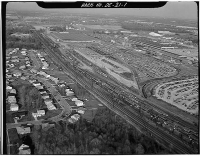 Northeast Railroad Corridor,Amtrak Route,Wilmington,New Castle County,DE,HABS