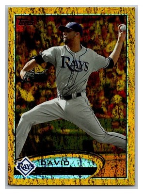 2012 Topps - David Price #80 Gold Sparkle