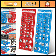 62 Nut Bolt Thread Checker - Standard Metric Screw Thread Gauge Tool 62 Nut Bolt Thread Checker - Standard Metric Screw Thread Gauge Tool