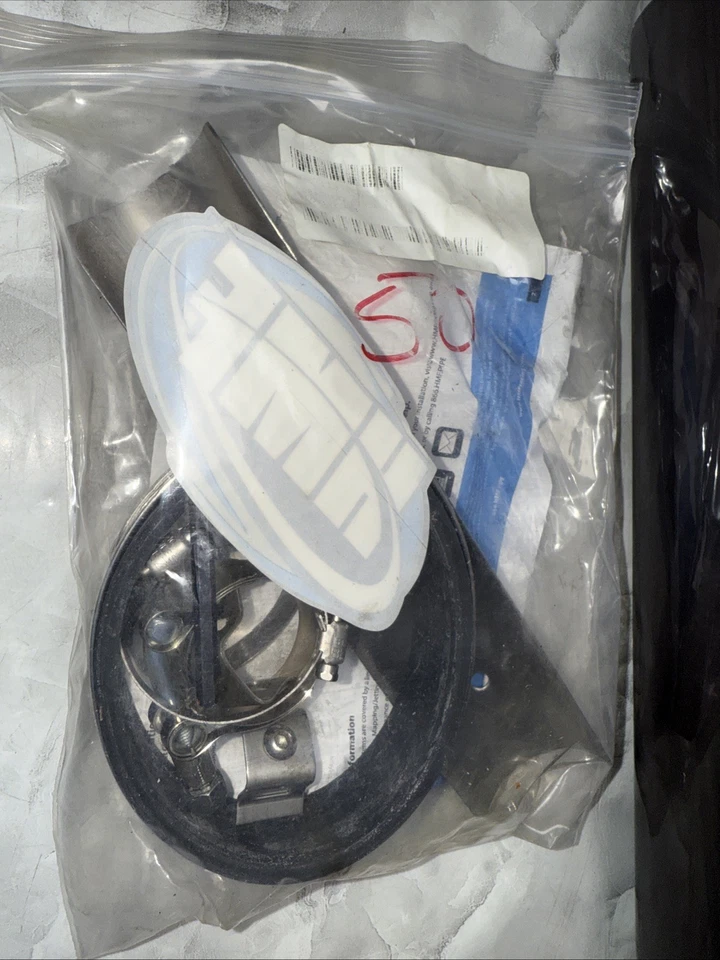 Escape HMF negro cromado deslizable Kawasaki Ninja 250R (a) Foto 2 de 4