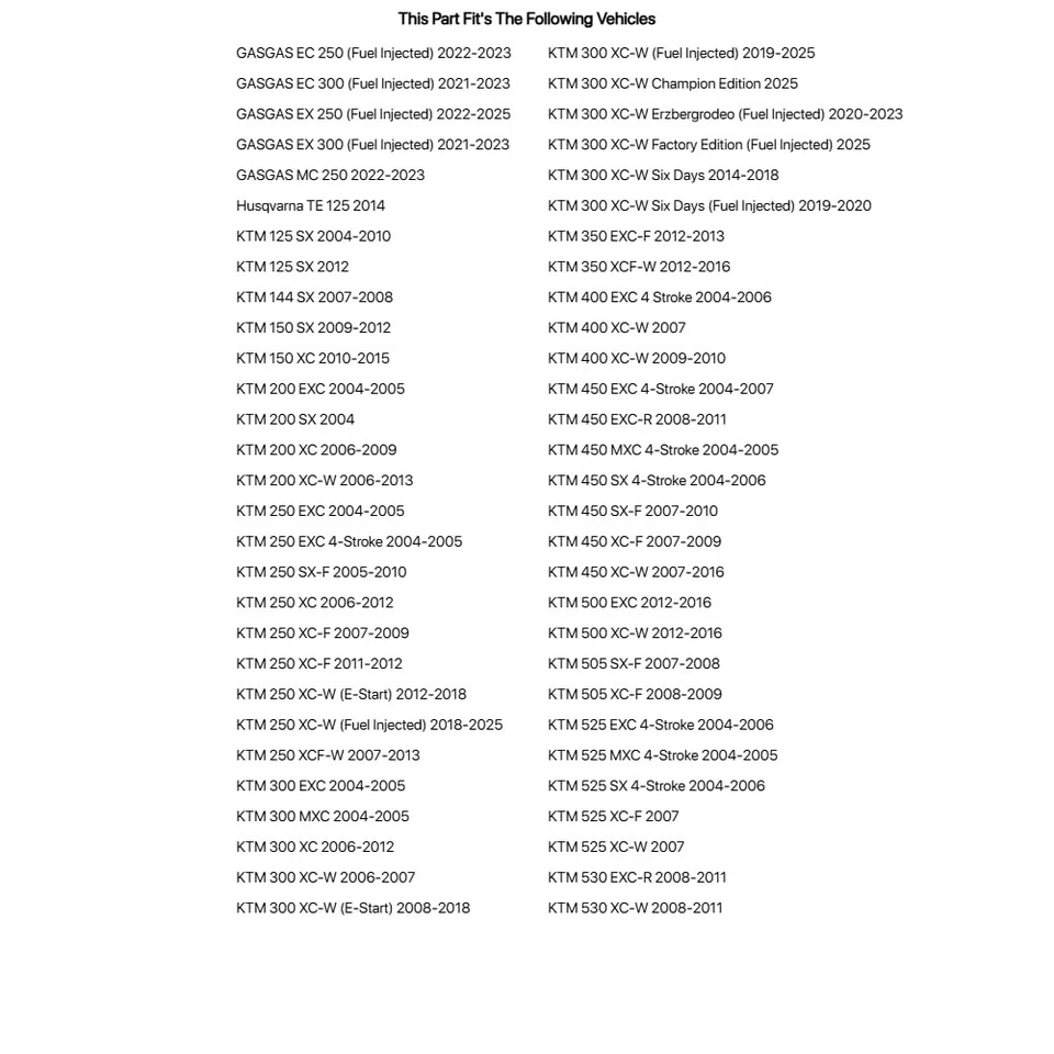 Tusk Rear Motorcycle Steel Braide BrakeLine Blue For KTM 450 SX 4-Strke 04-2006 - Imagem 2 de 4