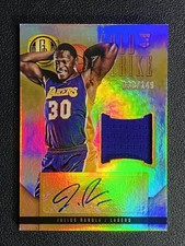 2014-15 Panini Gold Standard Julius Randle Rookie Jersey Auto 38/149 RC