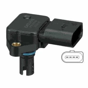 DELPHI PS10146 Manifold Pressure Map Sensor Upper For Vw Polo Caddy Ii Lupo - Picture 1 of 5