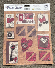 Fresh Cuts Rebecca Sower VINTAGE LOVE NOTES DIE CUTS EPHEMERA FC030 