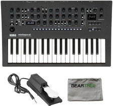 Korg MINILOGUE XD Polyphonic Analogue Synthesizer w/ Cloth and Sustain Pedal