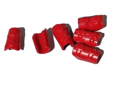 PLAYMOBIL X6 CUFFS wristbands red bracelets modern medieval vikings