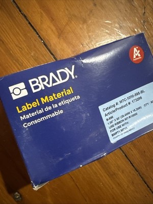 Brady M7C-1000-595-BL B-595 Label Material 1  x 50  For BMP71 M710 Genuine New