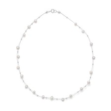 16 Double Strand Cultured Freshwater Pearl Necklace