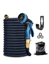 100ft Mangueras de Agua Expandible Flexible Manguera de Jardin Alta Presion 3/4