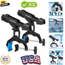 1/2/4 Pack Fishing Rod Holders for Boat, Fishing Rod Holder with Enlarge Clam...