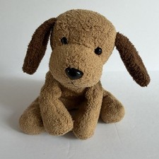 Russ Berrie Luv Pets - Buddy Brown Dog - 3035 Chamois Beanie Plush 5" - w/ Tag
