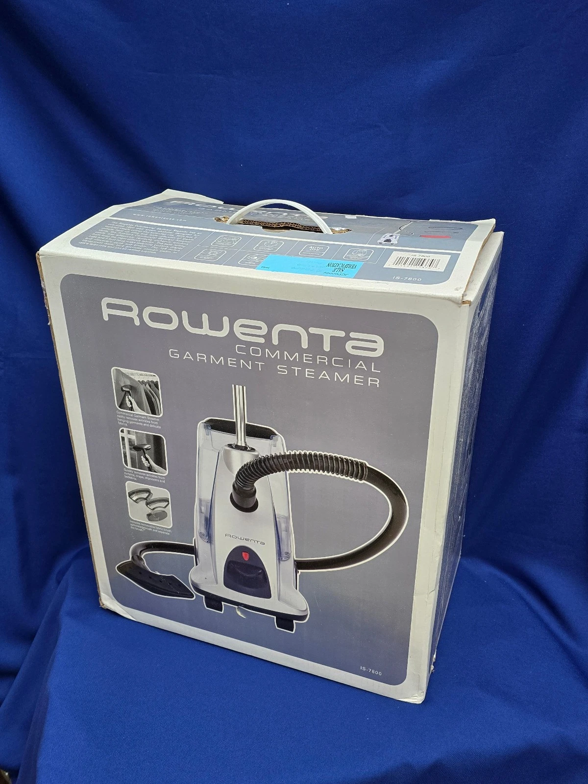 Commercial Garment Steamer Rowenta Model IS-7800 1500W New In Box