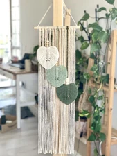 Macrame Wall Hanging | Macrame Leaves | Handmade | Home Decor | Gift for her