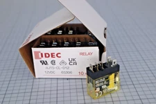 *New in Box of 10* IDEC RJ1S-CL-D12 RJ Slim General Plug-In SPDT 12A 12VDC