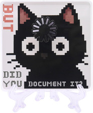 but Did You Document It Sign with Stand Funny Office Decor Desk Accessories Gift