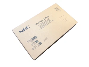 New NEC MultiSync E244FL-BK 24" Display Full HD LED Monitor 16:9 Black