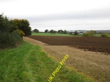 Photo 6x4 View towards Spring Hill Wappenham The footpath across this fie c2016