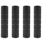 2 Pairs Bike Handlebar Grips for Bikes (Black)