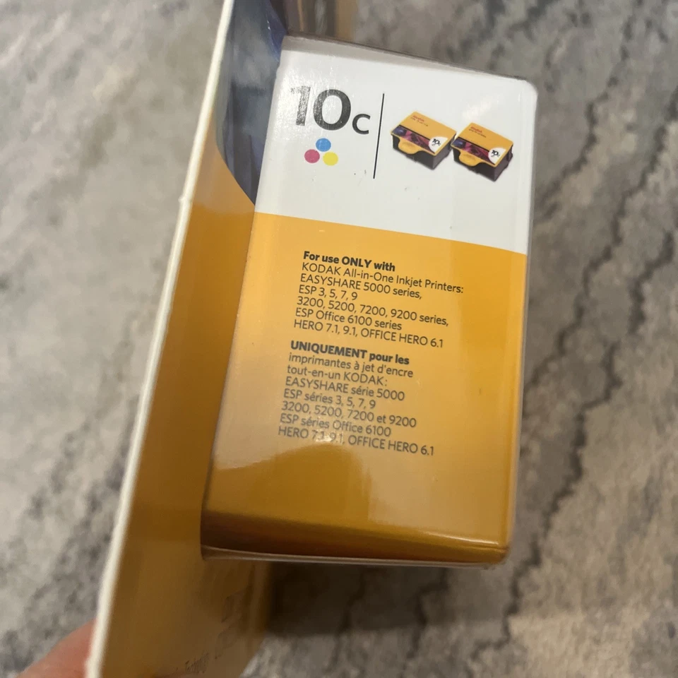 Kodak 10C Color Printer Ink Cartridges Twin Pack 2x420 Pages New - Image 2 of 3