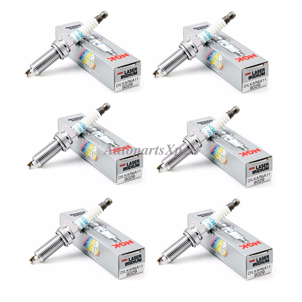 22401-JA01B 6 Pcs OEM NGK Spark Plugs For Nissan NV200 Alitma Rogue Sentra Cube