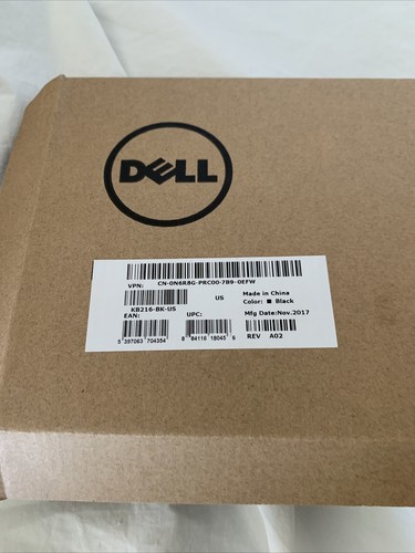 Dell USB Desktop Keyboard KB216-BK-US Black Slim Wired New in Box Genuine 🔥🔥A8 - Picture 3 of 3