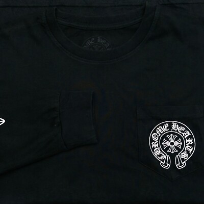 Chrome Hearts Horseshoe Floral Long Sleeve Tee | eBay Chrome Hearts Horseshoe Floral Long Sleeve Tee | eBay