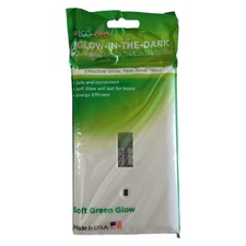 Light Switch Cover GLOW IN DARK Wall Toggle Plate Cover VINTAGE Green Box of 6