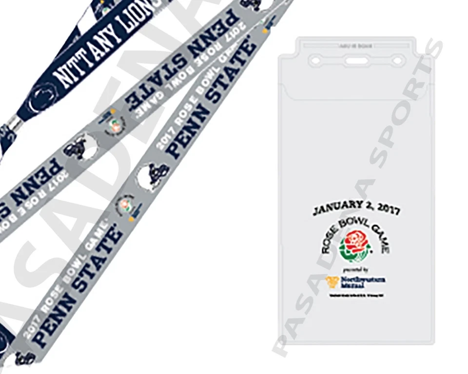 Rose Bowl Penn State Nittany Lions 2017 cordón reversible/portaboletos Foto 3 de 4