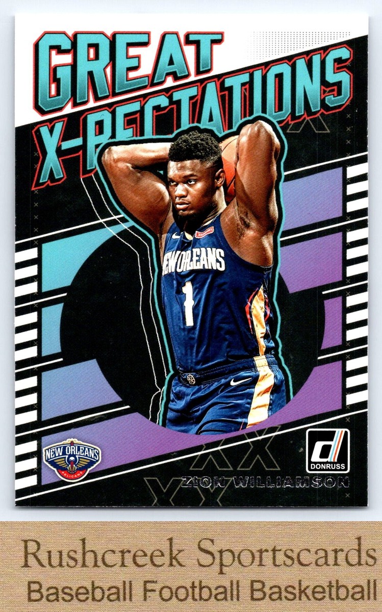 2019-20 Donruss #7 Zion Williamson Great X-Pectations Pelicans | eBay