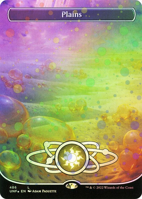 Choose your GALAXY FOIL Space Land ~ Unfinity [ NM ] [ Magic MTG