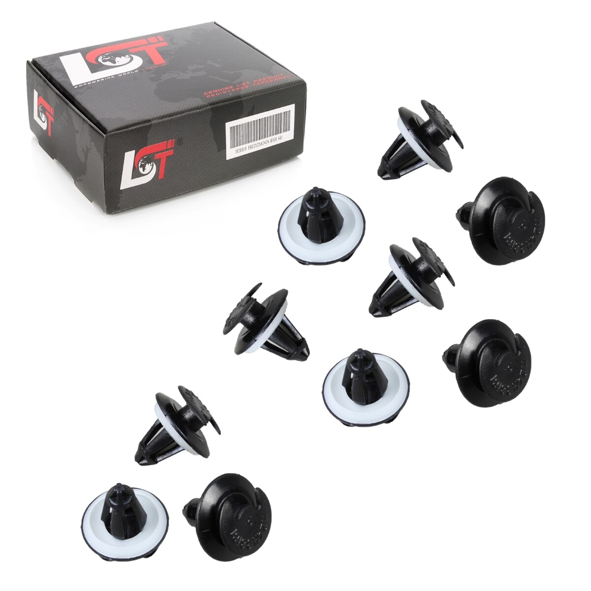 10x Fastening Clips For PORSCHE CABRIO Roof Trim