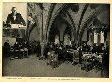 Meeting of the Wroclaw Magistrate Chief Mayor Bender Pictures from 1901