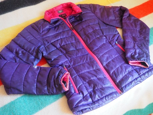Women s Sierra Designs Purple Pink 800 Goosedown Gnar Lite Puffer 