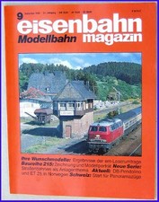 Eisenbahn Magazin - Ausgabe 9/1993 - Modellba...