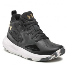Under Armour Pre-School Lockdown 5 Black/White 3023534-003 ALL SIZES