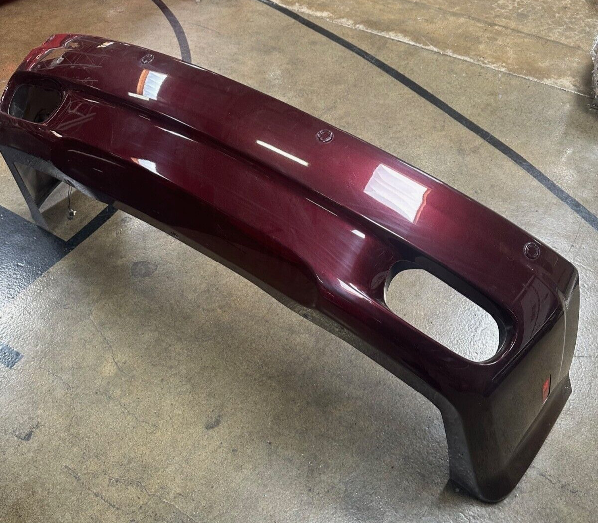 05-08 Maserati Quattroporte, Rear Bumper Cover, W/Sensors, Used, 980139430