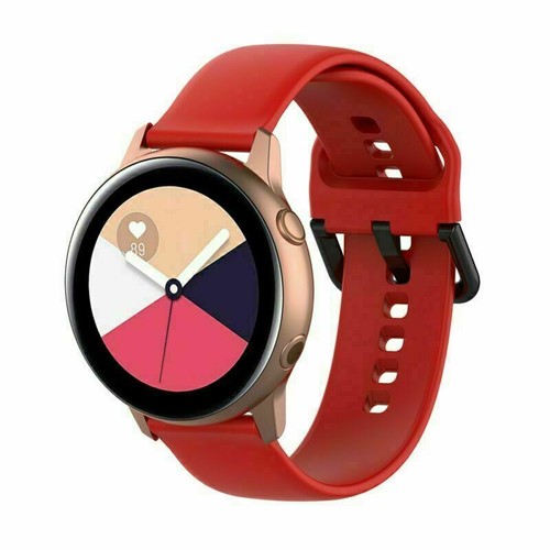 Correa de silicona para reloj Samsung Galaxy Watch Active SM-R500 reloj - Imagen 16 de 22
