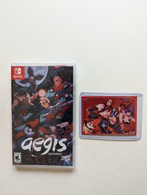 Aegis Defenders Nintendo Switch Limited Run Games LRG NEW Sealed Plus Card