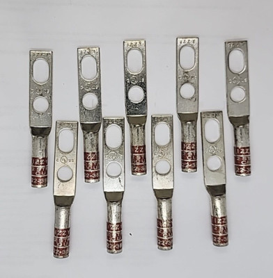Lot of 9 - Izzy Lugs i22-38U #2 STR. 2 Hole 3/8'' Hole 3/4'' TO 1''  [RB 5-5 L1]