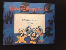 2000 Walt Disney World Photo Frame 4X6 Mickey  Minnie Mouse Pluto Donald NEW